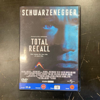 Total Recall - unohda tai kuole DVD (VG+/M-) -toiminta/sci-fi-